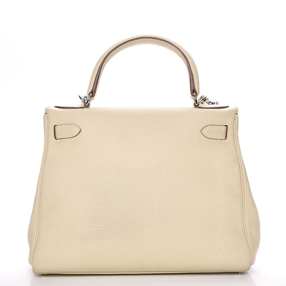 Hermes Taurillon Clemence Kelly Retourne 28 Parchemin 5 of 40