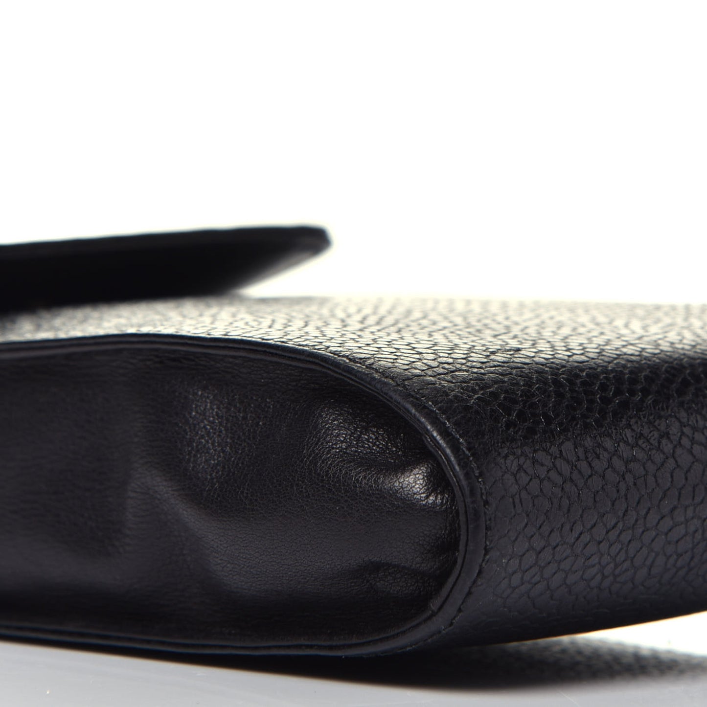 Caviar CC Phone Holder Crossbody Black