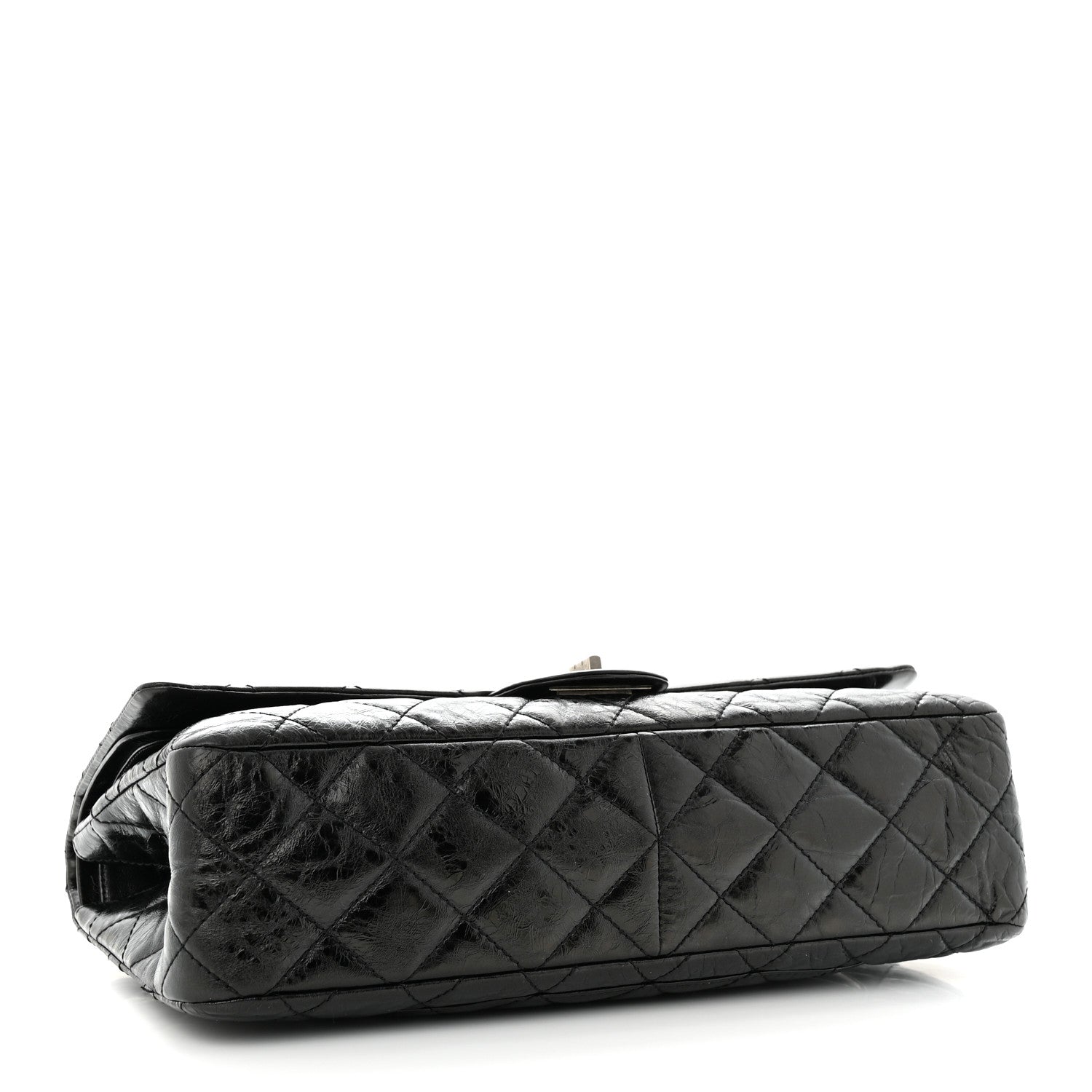 Chanel Aged Calfskin Quilted 2.55 Reissue 228 Flap Black 4 of 11