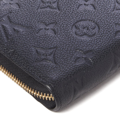 Louis Vuitton Empreinte Zippy Wallet Black 5 of 9