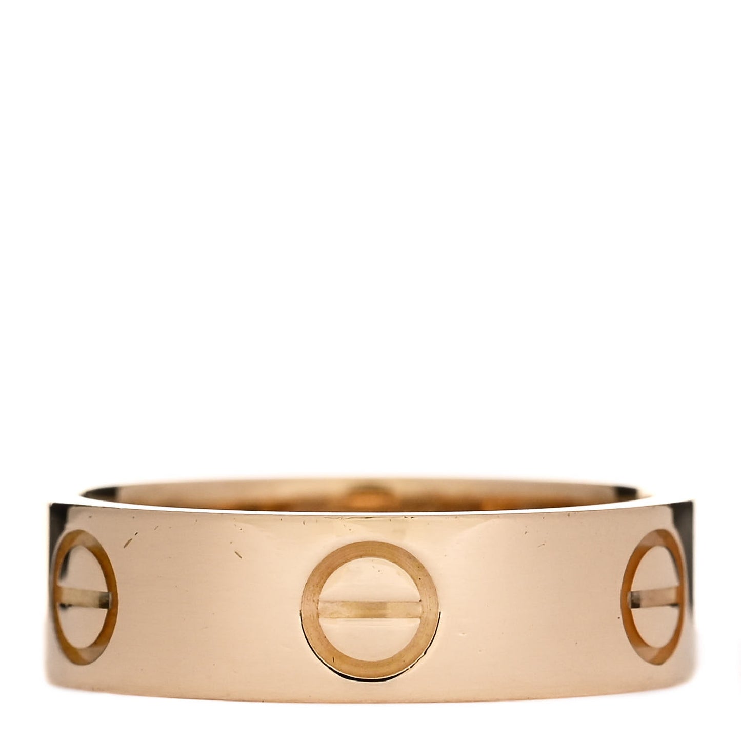 18K Yellow Gold 5.5mm LOVE Ring 50 5.25