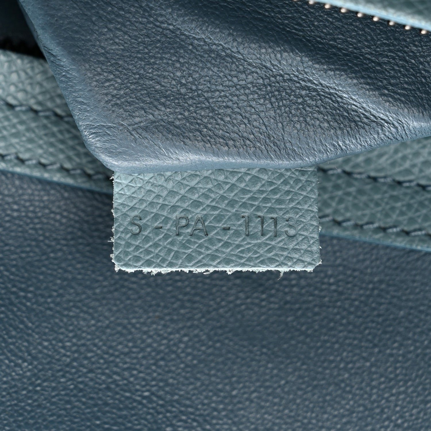 Celine Grained Calfskin Medium Phantom Luggage Sky Blue 8 of 15
