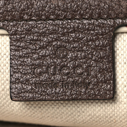 Gucci Soft GG Supreme Monogram Courrier Web Medium Flat Messenger Bag Beige New Acero Multicolor 6 of 15