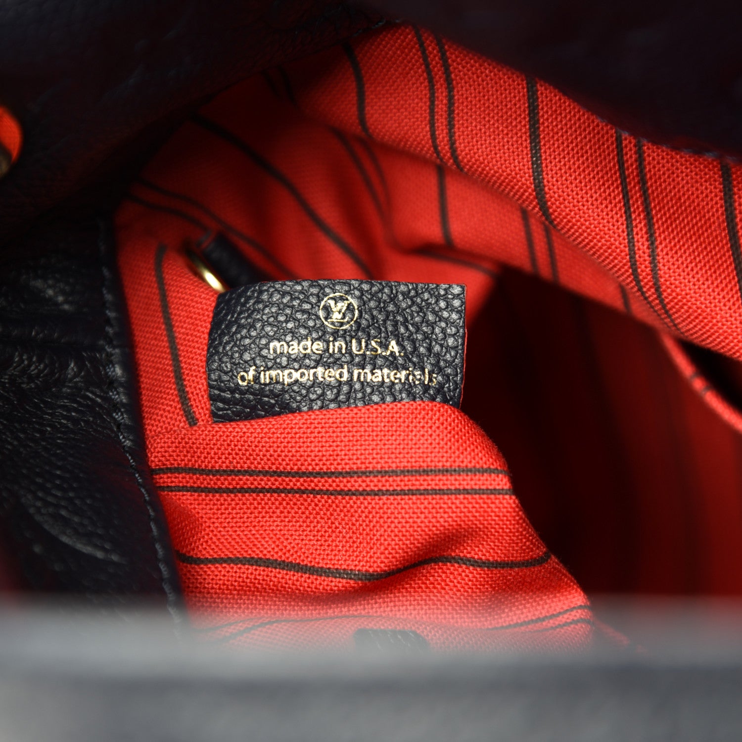 Louis Vuitton Empreinte Artsy MM Marine Rouge 11 of 13