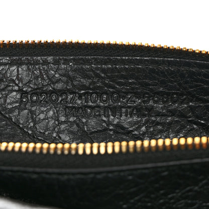 Balenciaga Arena Calfskin Blanket Chain Crossbody Black 8 of 11