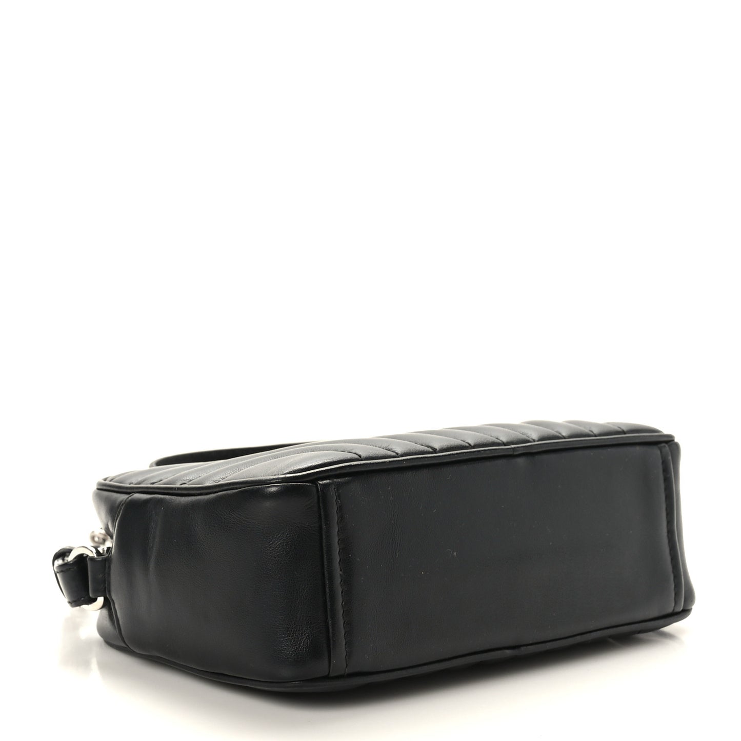 Soft Calfskin Diagramme Camera Bag Black