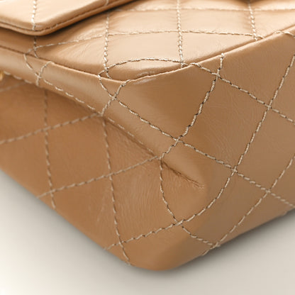Chanel Aged Calfskin Quilted 2.55 Reissue Mini Flap Beige 9 of 10