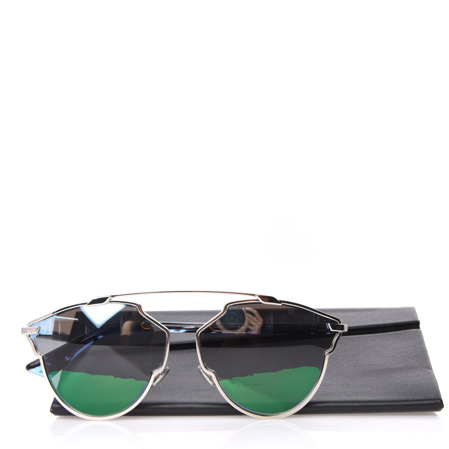 Acetate Metal So Real A Sunglasses Blue Multicolor