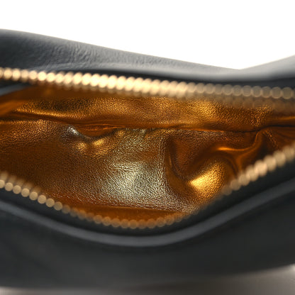 Fendi Vitello Grace Matte Nano Fendigraphy Hobo Charm Black 5 of 11