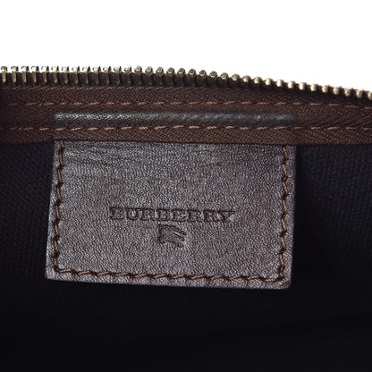 Burberry Haymarket Check Pochette Chocolate 6 of 10