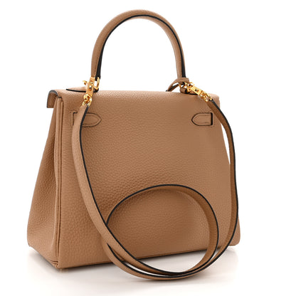 Hermes Togo Kelly Retourne 25 Chai 3 of 12