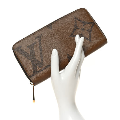 Louis Vuitton Reverse Monogram Giant Zippy Wallet 2 of 9