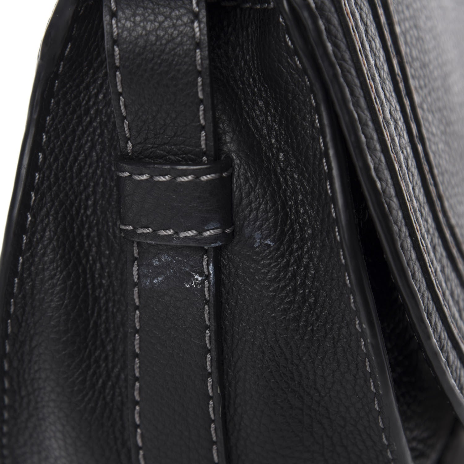 Chloe Calfskin Mini Marcie Round Crossbody Bag Black 8 of 10
