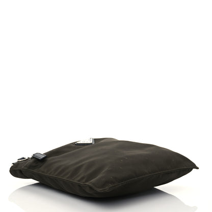 Prada Nylon Vela Sport Flat Messenger Bag Bruciato 2 of 8