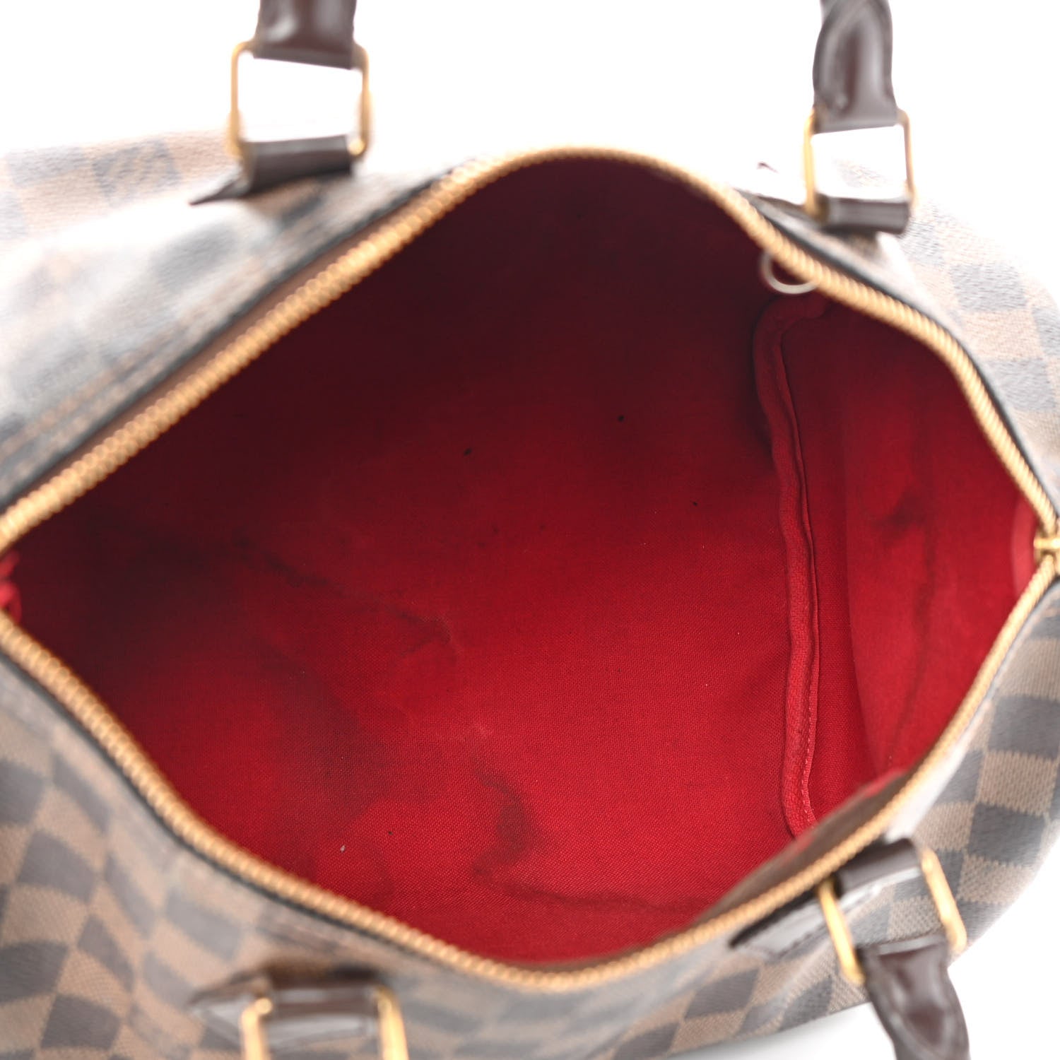 Louis Vuitton Damier Ebene Speedy 30 5 of 14