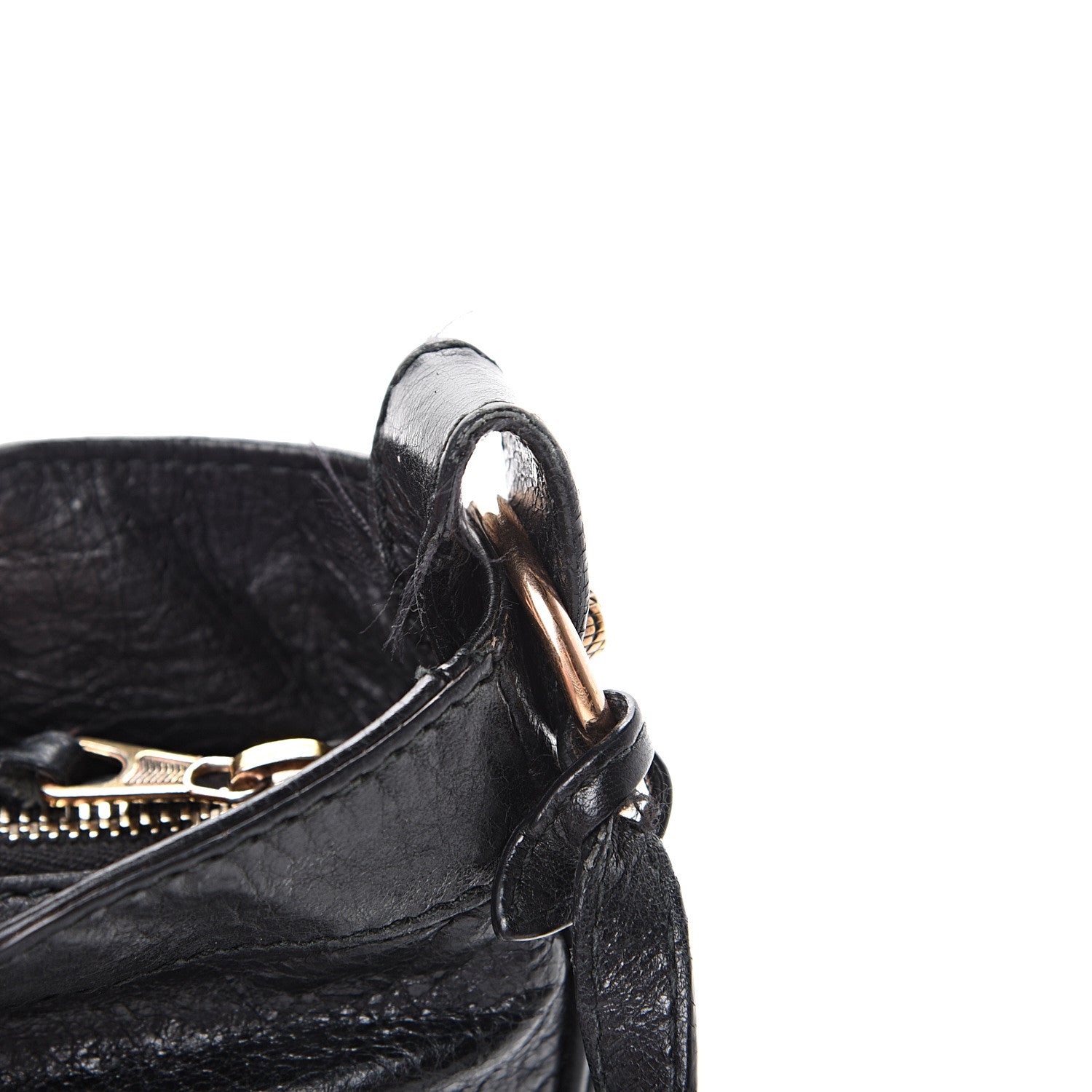 Balenciaga Agneau Giant 12 Rose Gold Hardware Hip Black 14 of 14