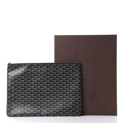 Goyard Goyardine Senat Pochette GM Black 7 of 7