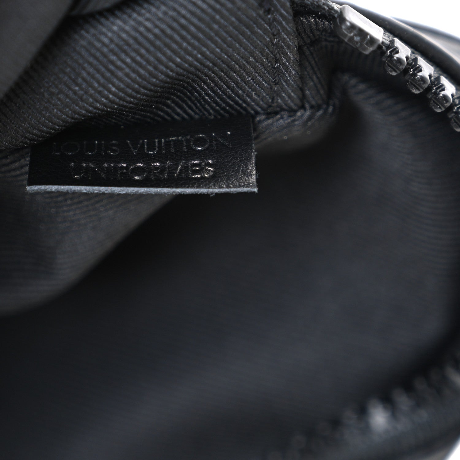 Louis Vuitton Taurillon Monogram Uniformes Solar Ray Soft Pochette Volga Belt Bag Black 6 of 9
