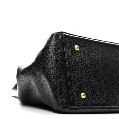 Chanel Caviar Quilted Petit Timeless Tote PTT Black 9 of 14