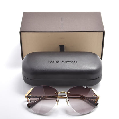 Louis Vuitton Lila Sunglasses Z0728U Gold 8 of 8