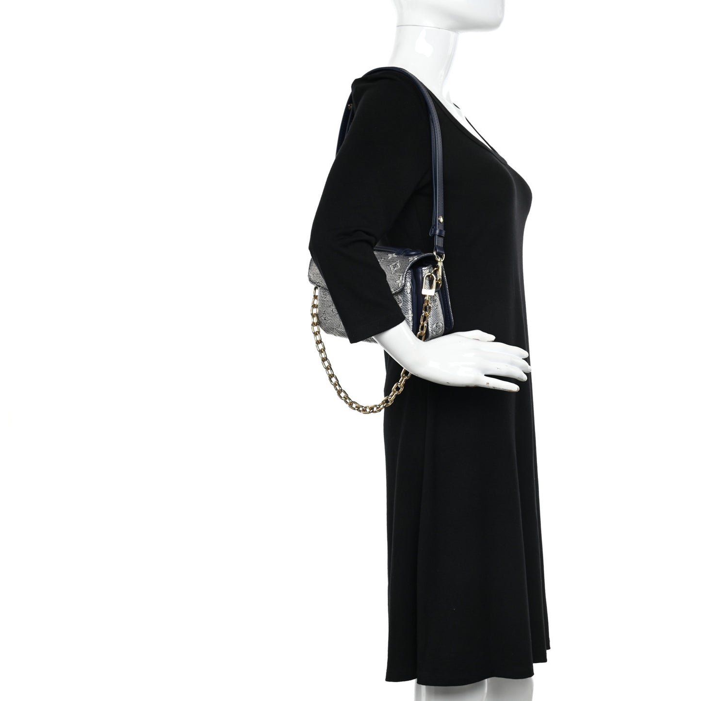 Monoglam Pochette Metis East West Blue