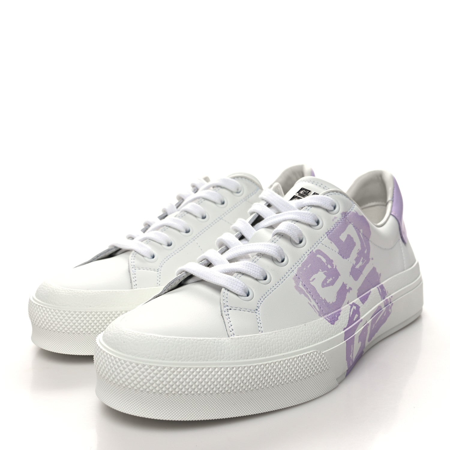 Givenchy X JOSH SMITH Calfskin City Sport Womens Sneakers 39 Purple 3 of 8