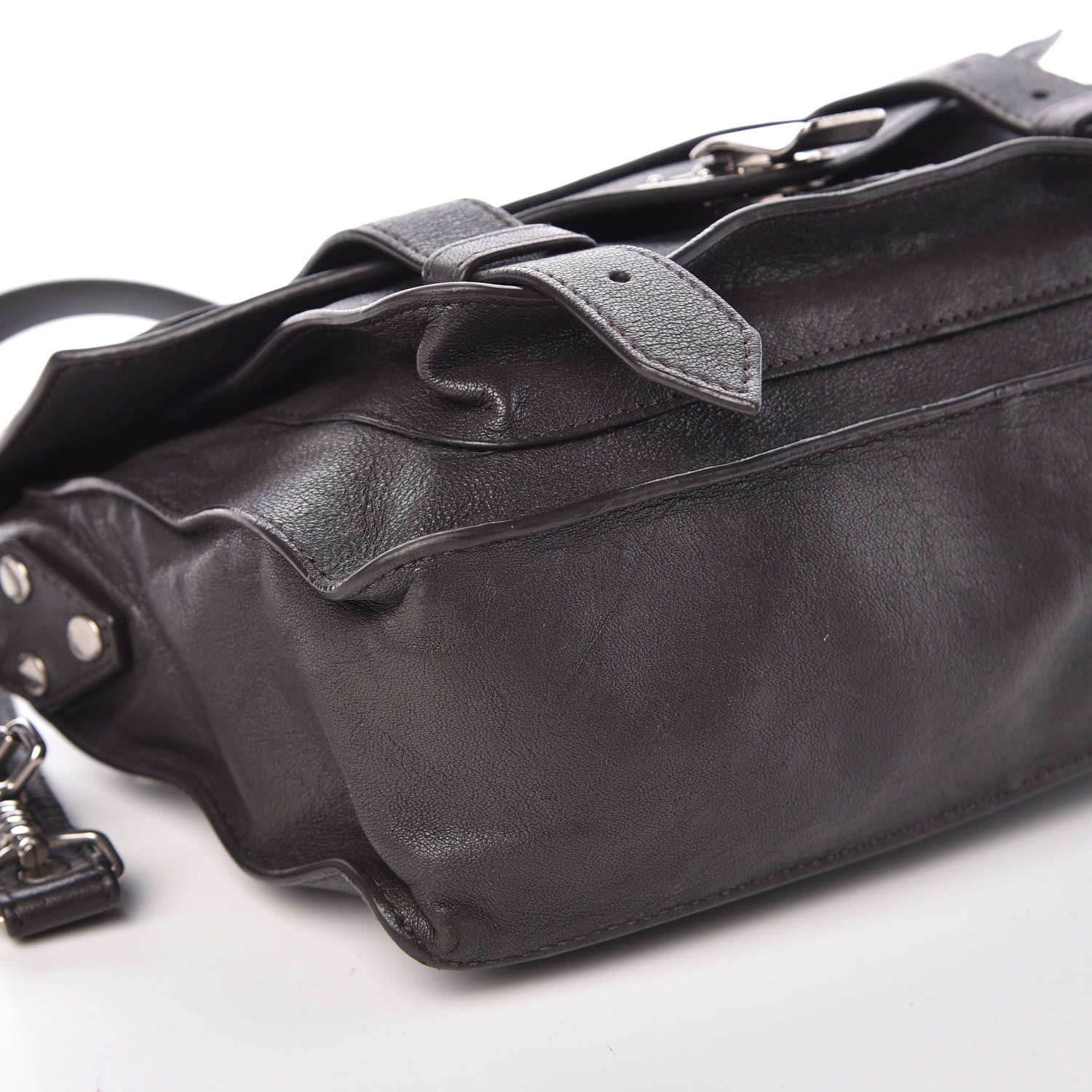 Proenza Schouler Lambskin Tiny PS1 Satchel Pepe 5 of 9
