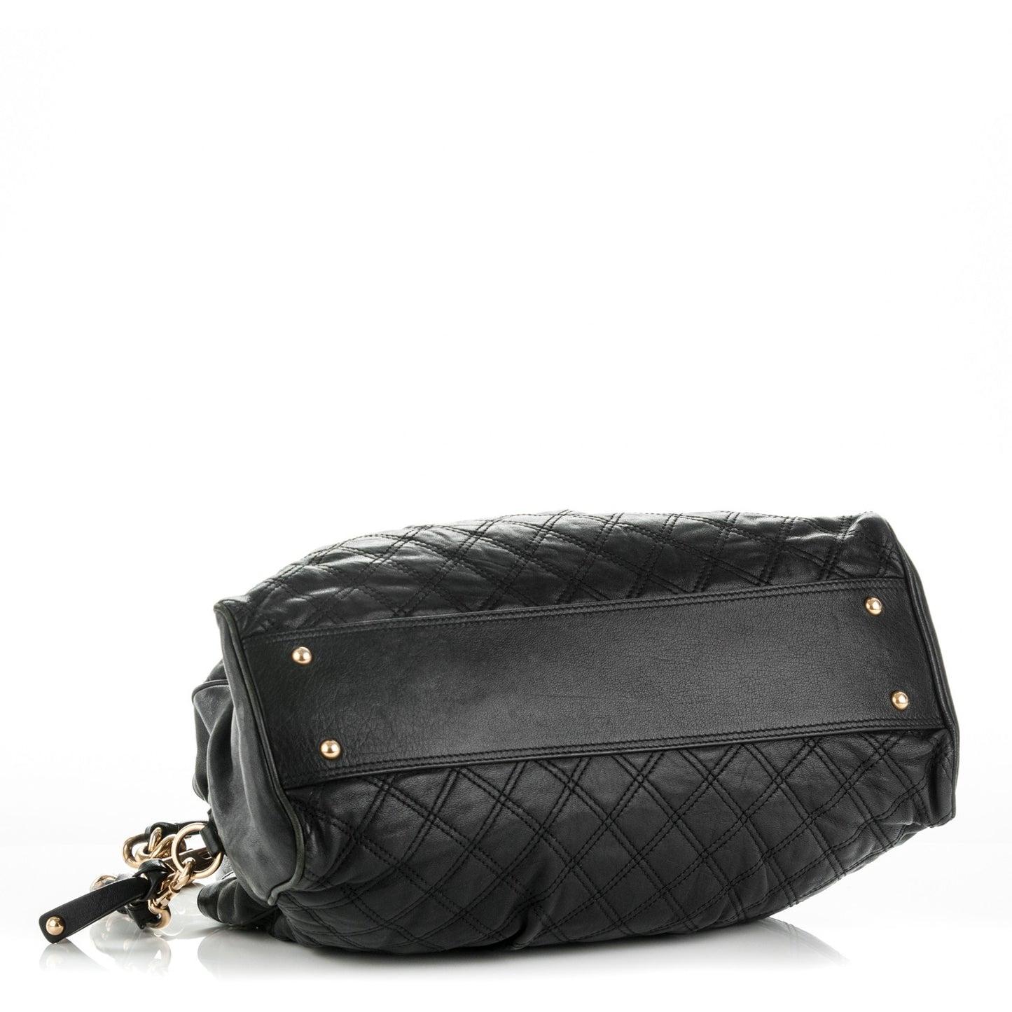 Calfskin Quilted Alyona Black