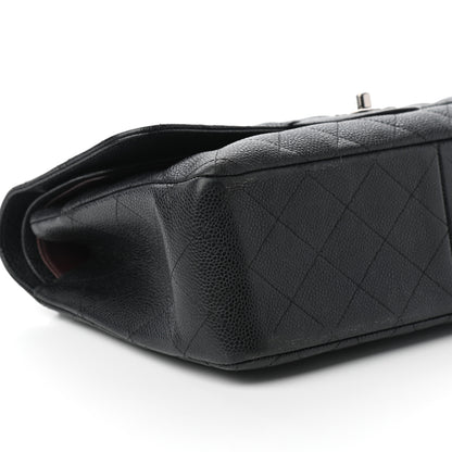 Chanel Caviar Quilted Jumbo Double Flap Black 4 of 8