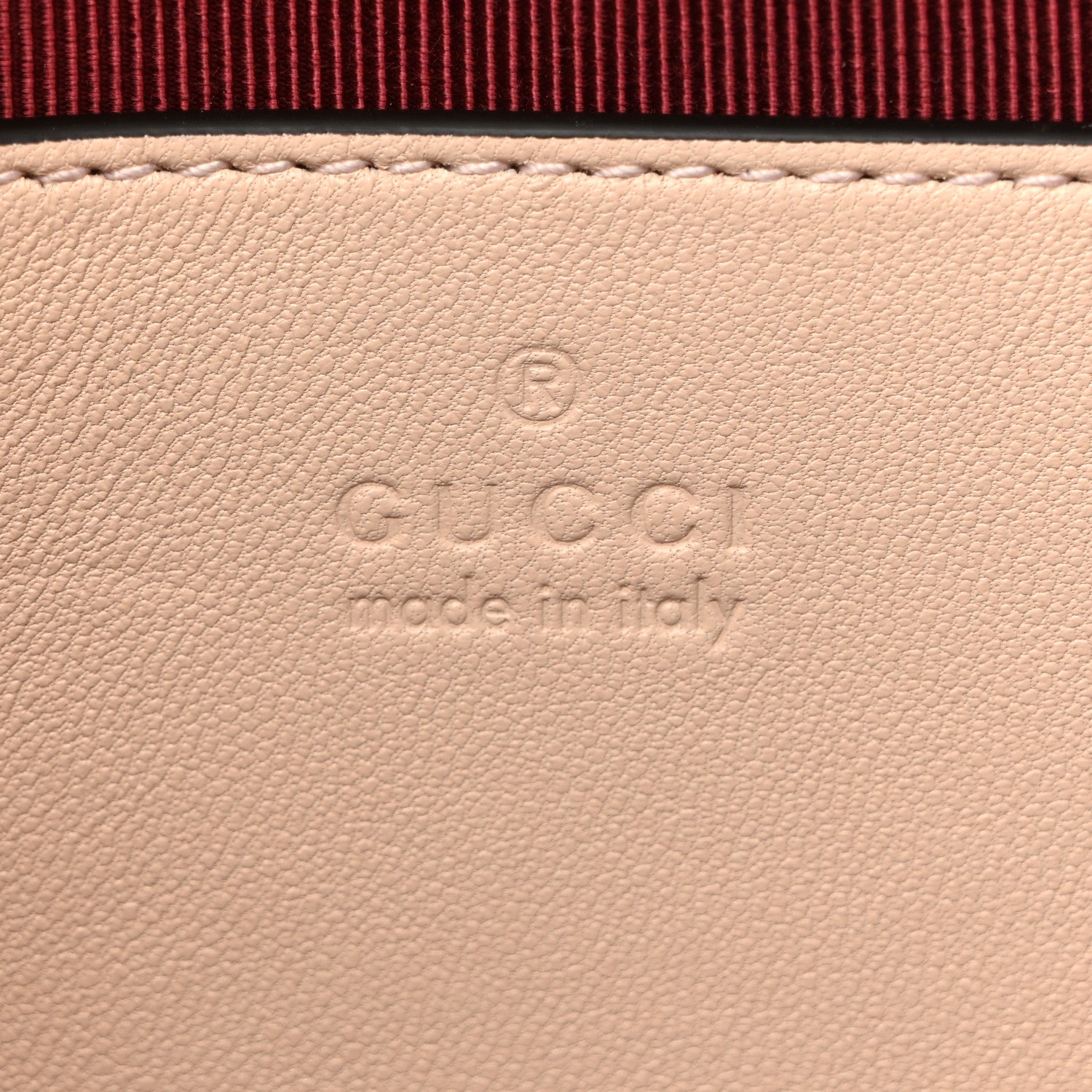 Gucci Lambskin Matelasse Small GG Marmont Shoulder Bag Pink Beige 6 of 10