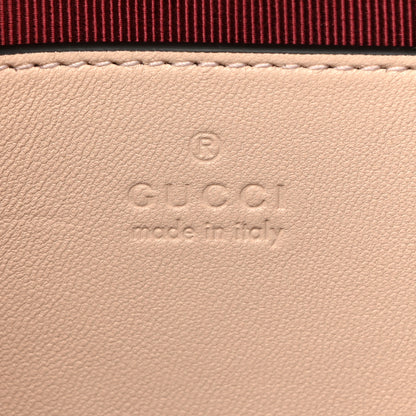 Gucci Lambskin Matelasse Small GG Marmont Shoulder Bag Pink Beige 6 of 10