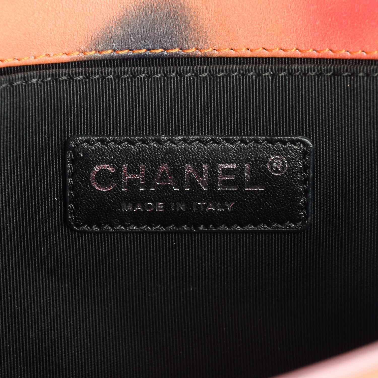 Chanel Printed Lambskin Medium Flower Power Boy Flap 7 of 9