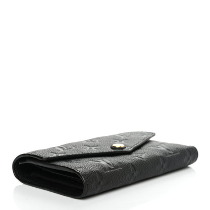 Louis Vuitton Empreinte Compact Curieuse Wallet Black 3 of 6