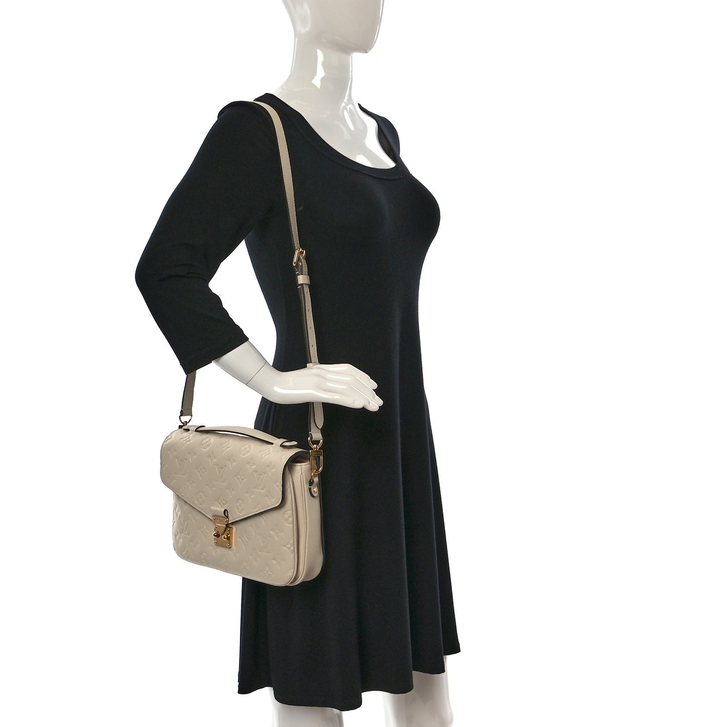 Empreinte Pochette Metis Creme