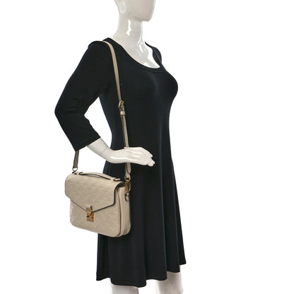 Louis Vuitton Empreinte Pochette Metis Creme 2 of 14