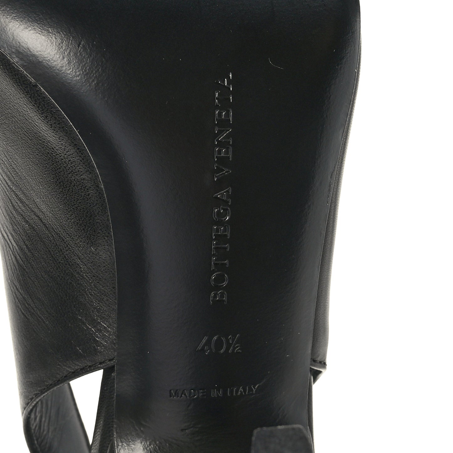 Nappa Point Sling Back Pumps 40.5 Black