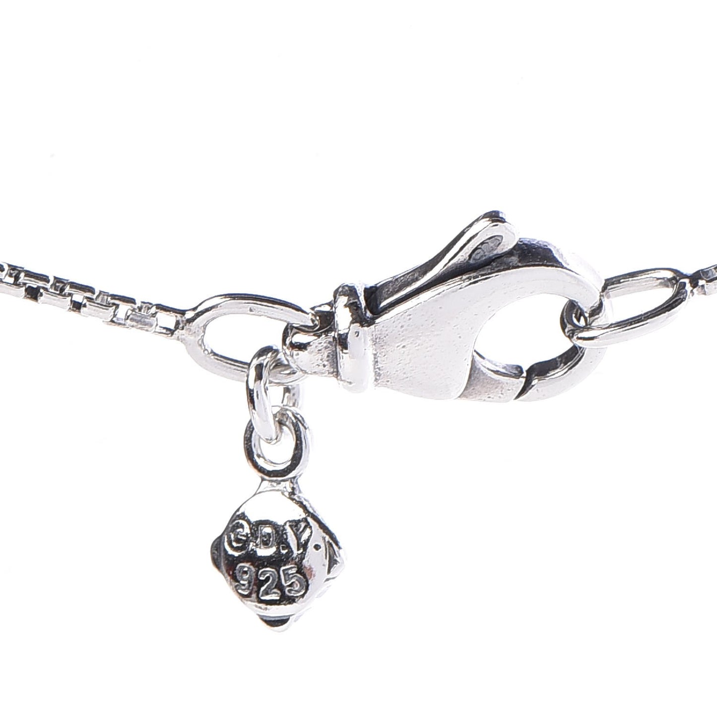 Sterling Silver Diamond Infinity 3 Station Necklace