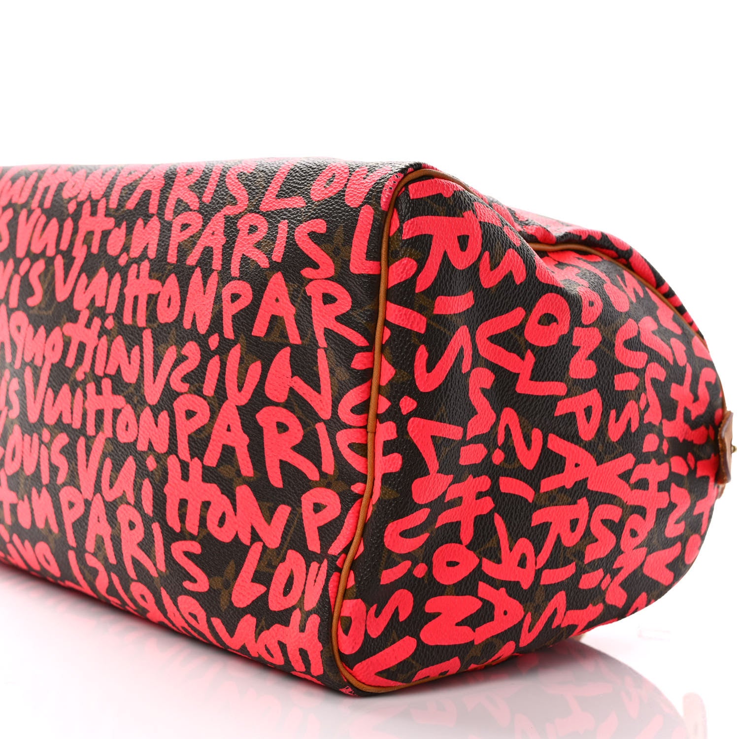Louis Vuitton Monogram Graffiti Speedy 30 Fuchsia 9 of 9