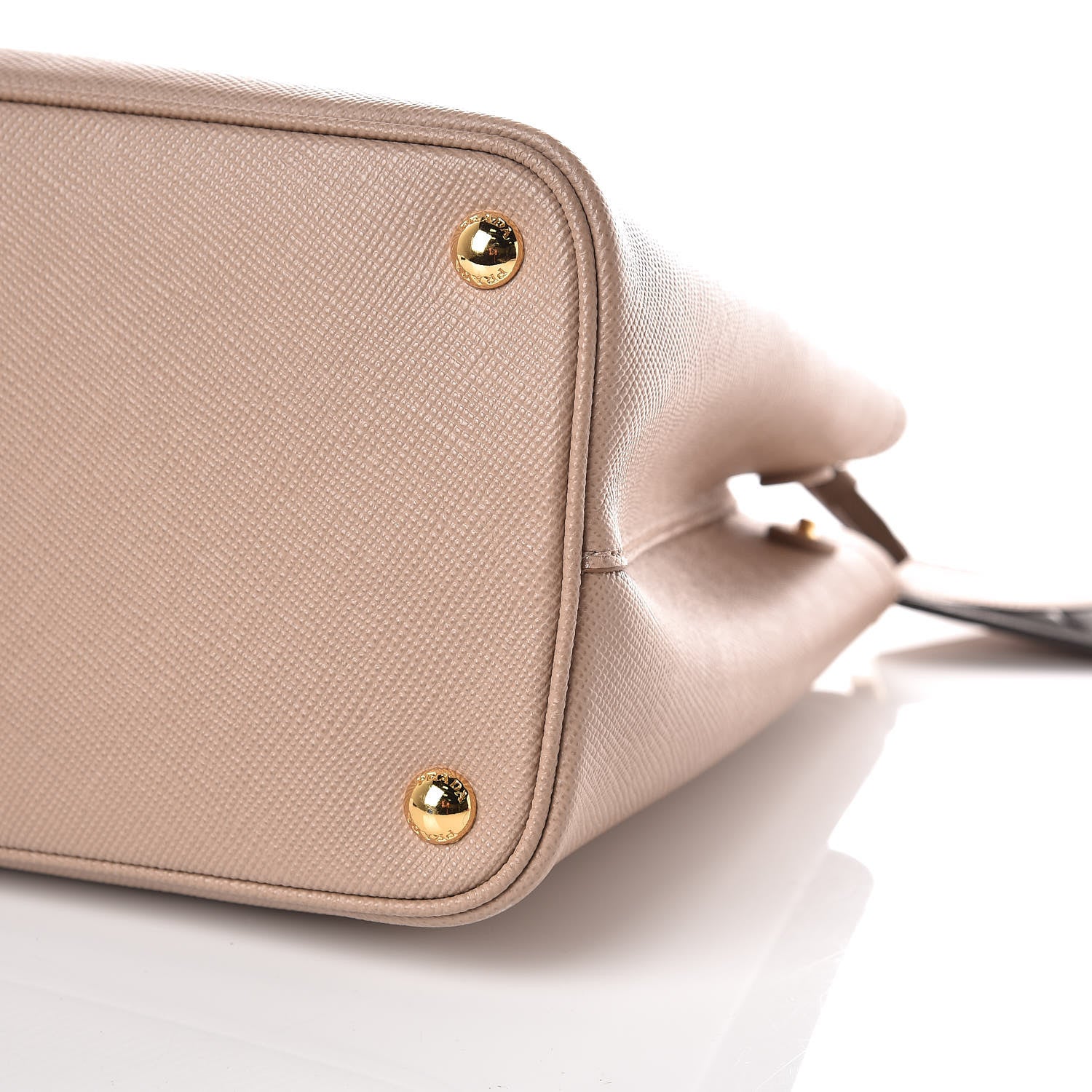 Prada Saffiano Cuir Medium Double Bag Cammeo Marmo 13 of 13