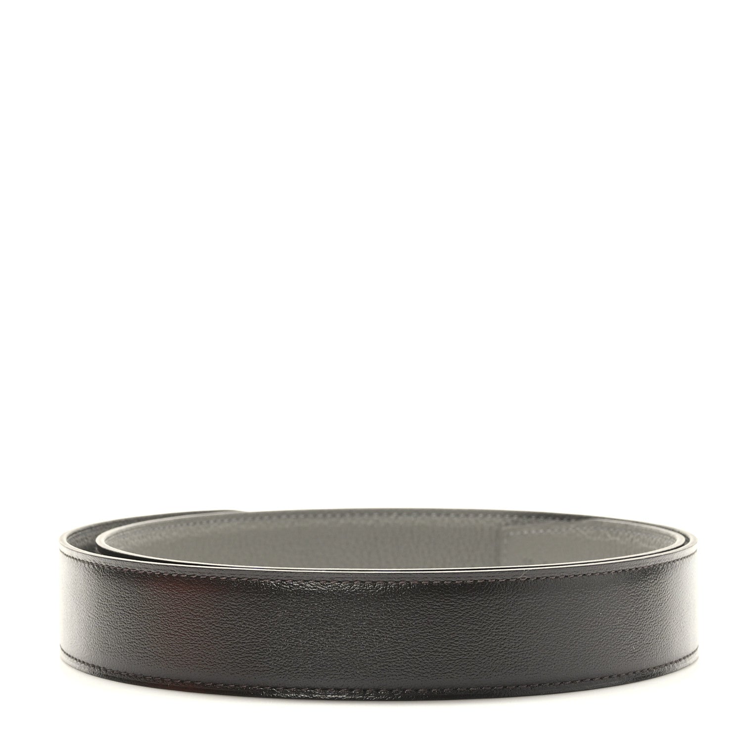 Hermes Box Togo 32mm Belt Strap 85/34 Ebene Gris Meyer 2 of 6