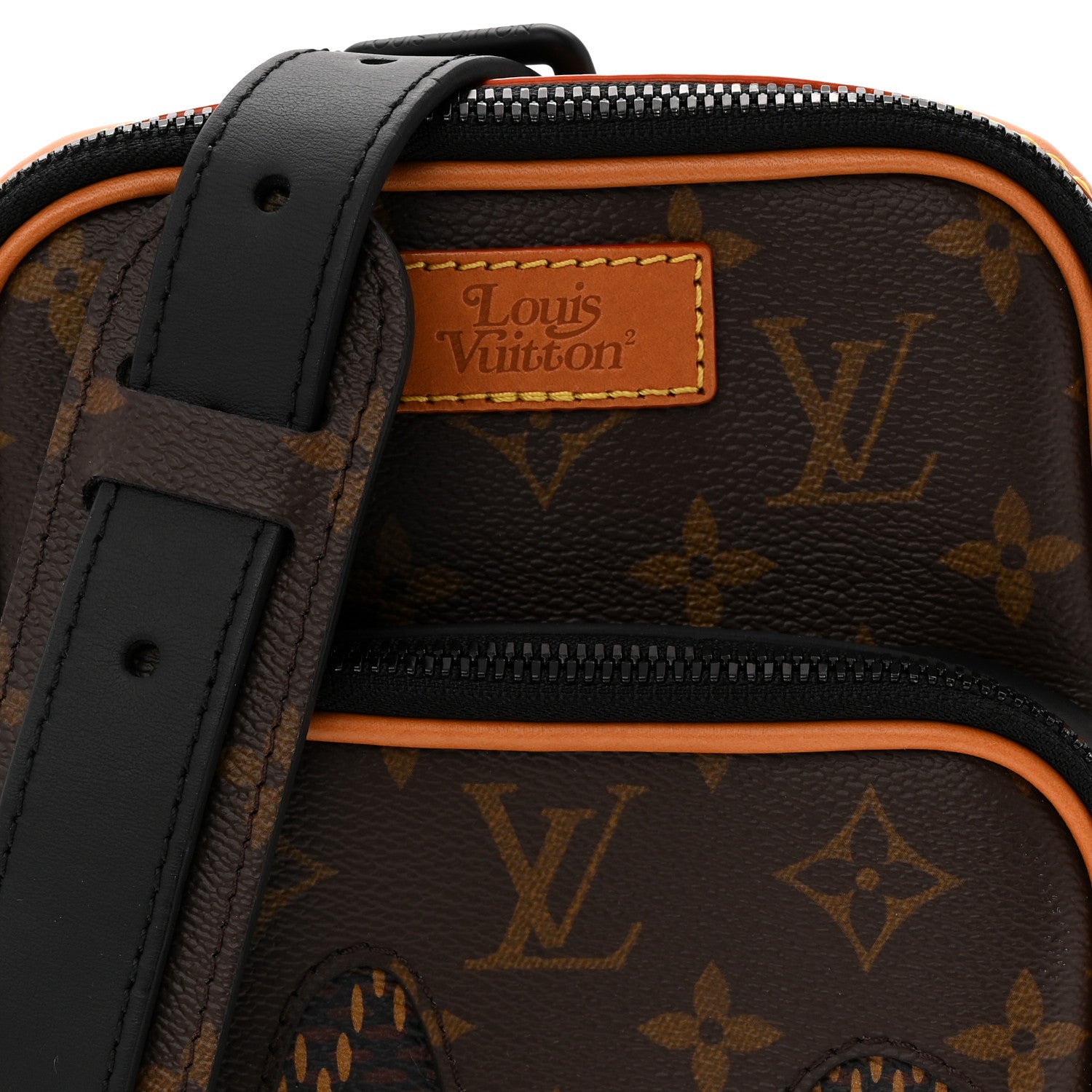 Louis Vuitton X NIGO Giant Damier Ebene Monogram Amazone Sling Bag 7 of 9