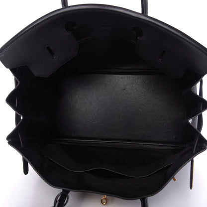 Hermes Togo Birkin 40 Black 5 of 9