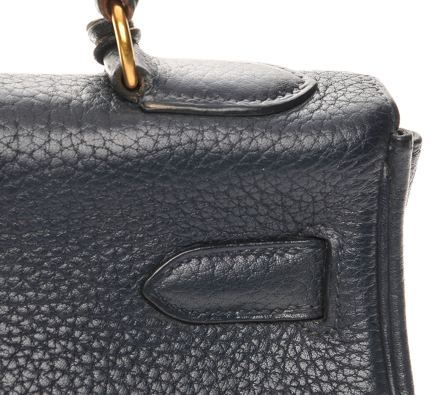 Hermes Fjord Kelly Retourne 32 Bleu Marine 29 of 29