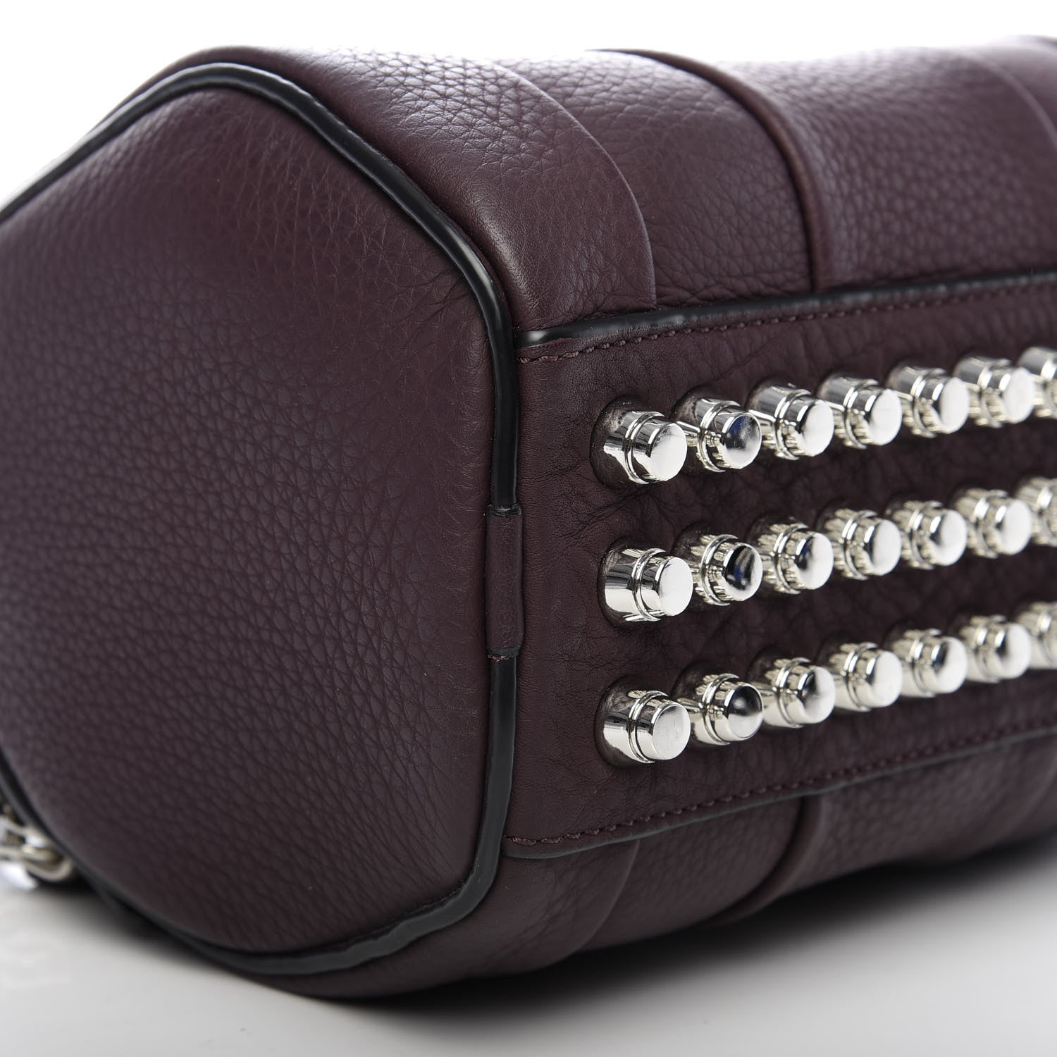 Alexander Wang Pebbled Calfskin Mini Rockie Oxblood 7 of 9