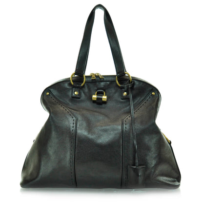Saint Laurent Leather Oversized Muse Black 1 of 9