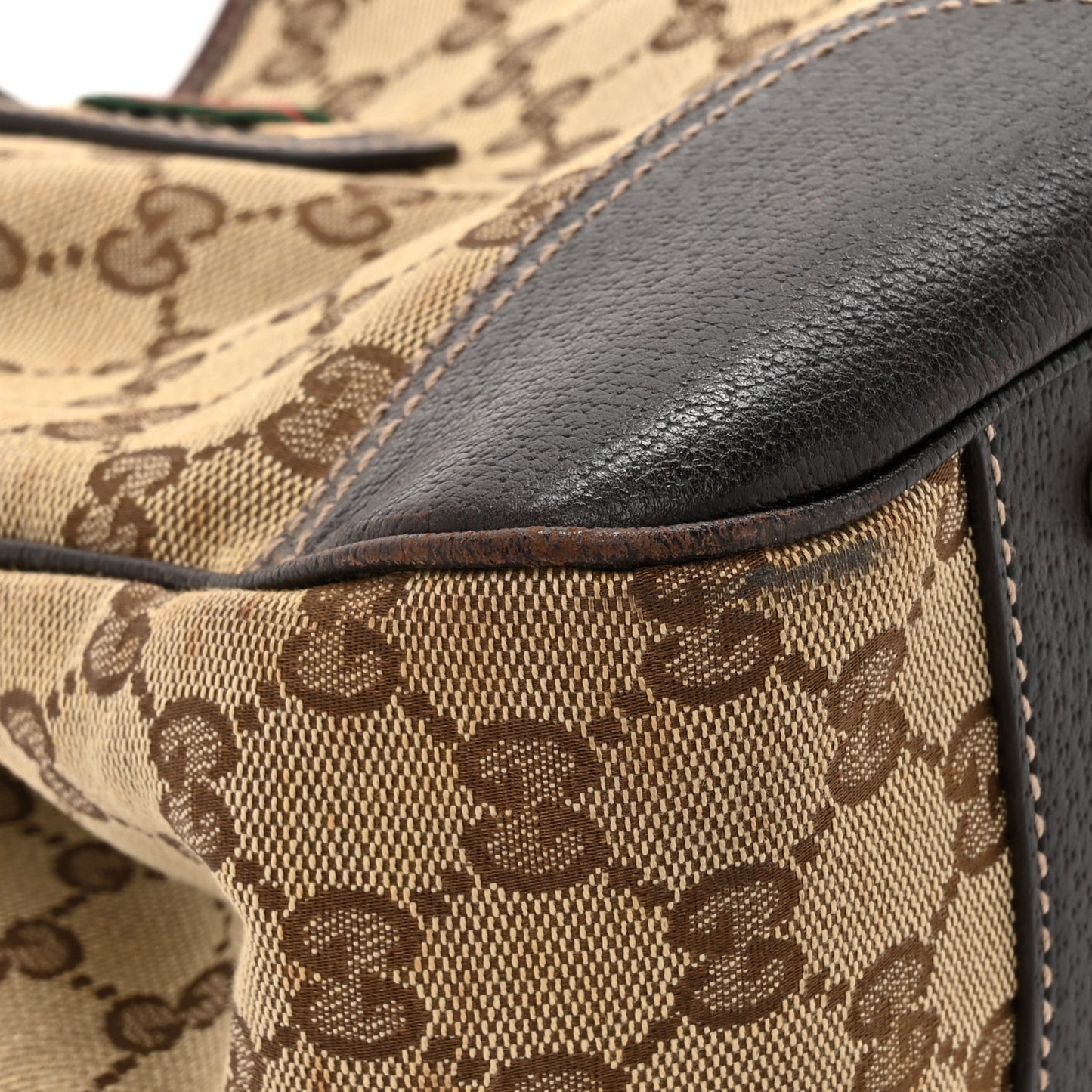 Monogram Medium Princy Tote Dark Brown