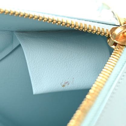 Bottega Veneta Paper Calfskin Maxi Intrecciato Padded Pouch Clutch Spearmint 6 of 10