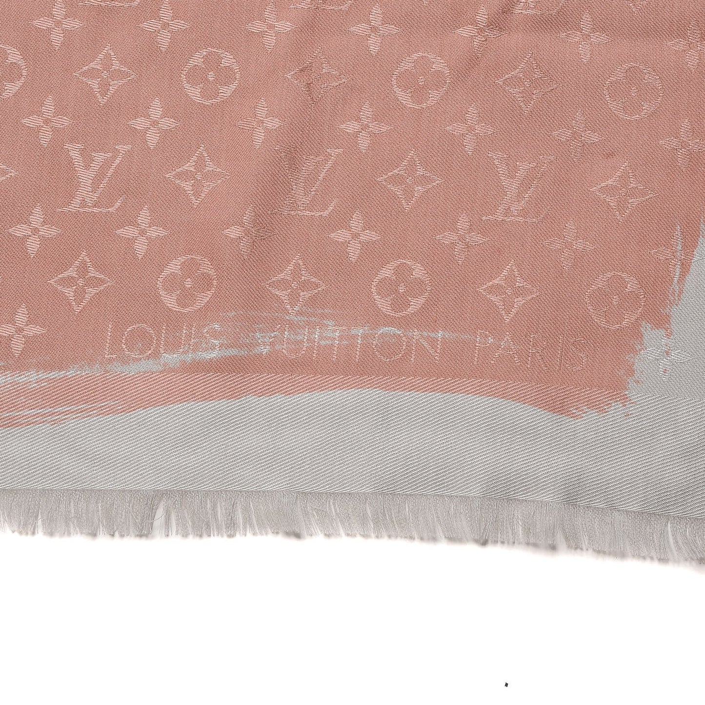 Silk Monogram Arty Shawl
