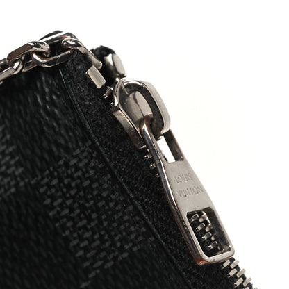 Louis Vuitton Damier Graphite 4 Key Holder 10 of 10