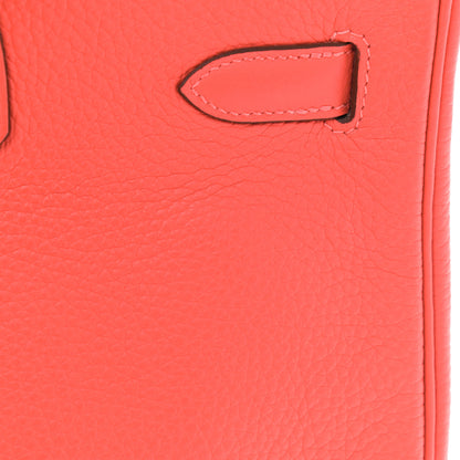 Hermes Taurillon Clemence Birkin 35 Rose Jaipur 16 of 17